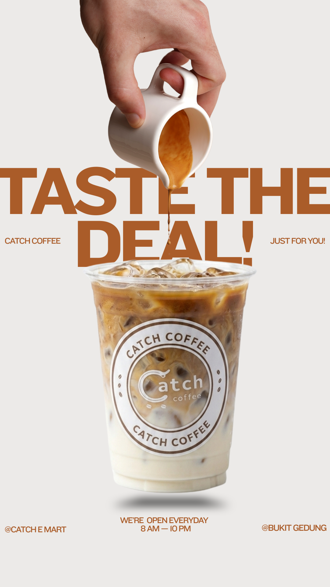 Catch Coffee Deal Poster